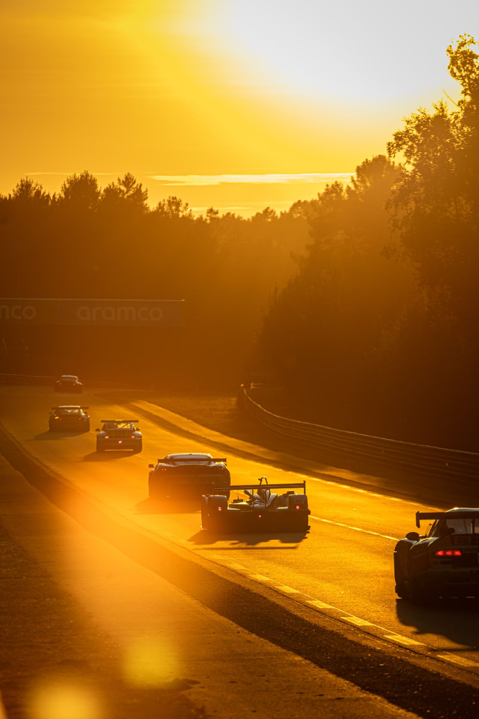 coucher de soleil au mans